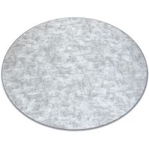 Teppich rund pozzolana Silber grey rund 150 cm