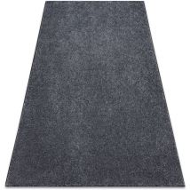 Rugsx - Teppich Teppichboden san miguel grau 97 eben, glatt, einfarbig grey 300x600 cm