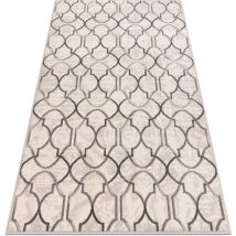 Teppichwolle angel 7905 / 52022 Marokkanisches Spalier, Trellis beige / grau beige 200x300 cm