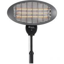Tepro Garten - Chauffage de terrasse 2000 w noir