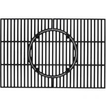 Tepro Garten - Guss-Grillrost-Set fonte Grille à barbecue noir