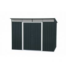 Duramax - Tepro Gerätehaus Metal Pent Roof Skylight 251,9 X 171,8 Cm Geräteschuppen Metall