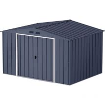 Metall Gerätehaus 322x234 cm Gartenhaus