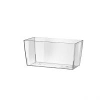 10447026 POT de fleurs transparent 26 X 13 X 13 CM - Teraplast
