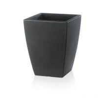Teraplast - Florero cuadrado veneciano 60 cm - Cappuccino