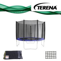 Sicherheitsnetz Premium Ersatznetz für Trampolin 305 cm mit 8 Stangen - Terena