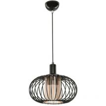 Terla MDL3674 Pendelleuchte mit Eisenstruktur und Glasdiffusor