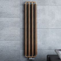 Ribbon v Designer Radiator 1720 x 390mm Vertical Copper Central Heating - Terma