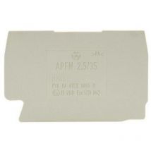 Terminaison fasis Wieland Electric 07.312.6755.0 gris 1 pc(s) D28328