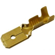 Griffe serre-câble mâle 6.3 sachet 100 u.