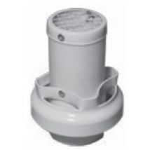 Borne coaxiale horizontale – Conduit de fumée – Polypropylène et aluminium – Largeur, Matières, Longueur