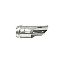 Terminal coude en acier inoxydable 304 avec chapeau droit