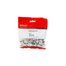 Erko - Terminal de casquillo no aislado ta 16/18 100 uds.