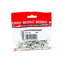 Erko - Terminal de casquillo no aislado ta 6/18 100 uds.