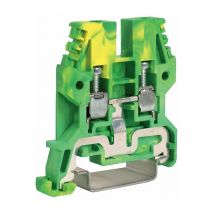 Abrazadera de tierra Cabur 4mmq amarillo verde TO430