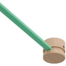 Terminale in legno per cavo per catenaria e sistema Filé. Made in Italy