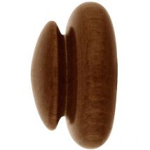 Borne bois spéciale 28x43 mm. Noyer