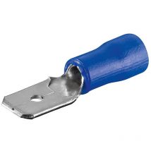 Terminal mâle Faston 6,3 mm pré-isolé bleu Efc25635