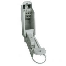 Bornier OEC encastré pour poteau 45x186 quadripôle 2 fusibles MSTB24DW