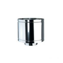 Comignolo In Acciaio Per Stufe a Pellet Monoparete 130 mm 130 mm
