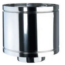 Comignolo In Acciaio Per Stufe a Pellet Monoparete 300 mm 300 mm