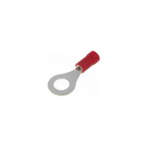 Terminale A Crimpare Isolato Rotondo 6,4mm Rosso St-083/r