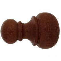 Terminale in legno Chyc 28x83 mm. Noce