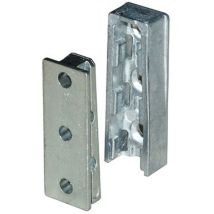 Connecteur robuste Solid F Zamak 52mm – Ferrure de serrure de meuble – Matières