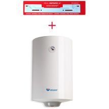 Regent - Termo Eléctrico 100 Litros + Soporte De Pared Instafix, Instalación Vertical