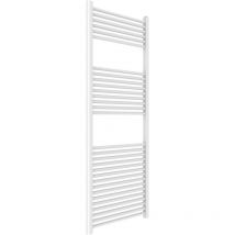 Kiamami Valentina - Termoarredo Per Bagno 60X150 Acciaio Bianco