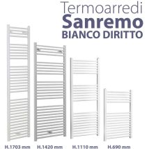 Termoarredo Sanremo Bianco Diritto H.1420 X L.450 X I.400
