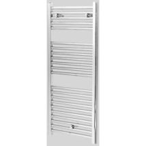 Termoarredo Scalda Salviette Mod. San Remo Cromato Diritto - H 1230 L 450