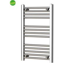 Radiatore termoarredo scaldasalviette cromo lucido modello elvia mm 1230x500 watt.460 int. 450 MAGMA