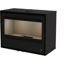 Maestro Ferretero - termofoc - Estufa de Leña Insertable con Turbina Modelo lagos C595 de 6,5 kW