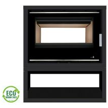 Insert poêle à bois Ecodesign PORTIMAO-SL-795-S-DF-BOX Double face - 7KW + Ventilation - Termofoc