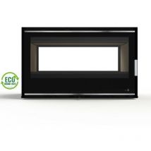 TERMOFOC Pack Insert Ecodesign Double face, Cadres Verre, Ventilation, 8KW - PORTIMAO-C-895-S-DF