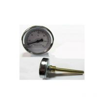Kramer - termometro corpo inox attacco posteriore in ottone 1/2 0° 120° d 60 mm (27932)