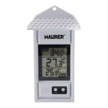 Termometro digital interiores / exteriores con indicador de temperatura maxima y minima