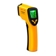 Aiperq - Termómetro infrarrojo, termómetro láser infrarrojo sin contacto de -50 °c a 550 °c, pantalla lcd retroiluminada, no apto para personas.