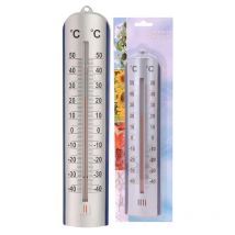 PROGARDEN termometro gris 27,5 cm 12756 blister , Termómetro gris 27,5 cm. 407605.