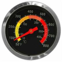 Termómetro Para Barbacoa De Acero Inoxidable Con Indicador De Temperatura De 10 A 400 °c