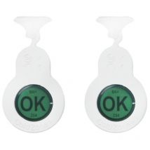 Termómetro refrigerador salmonelosis - Lote de 2