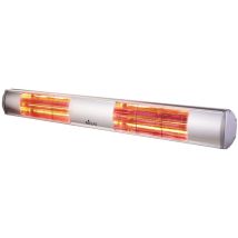 Niklas - Riscaldatore Stufa Termopatio Infrarossi Da Parete Per Esterno 3000 W Sole Mezzanotte
