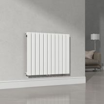 [neu.haus] - Termosifone Nore Ad Acqua Calda Pannello Singolo Con Elementi Piatti 60 X 80 Cm - Bianco