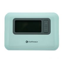 Termostato de ambiente programable con cable por contacto seco Easy Control Chaffoteaux Compatible con todas las calderas