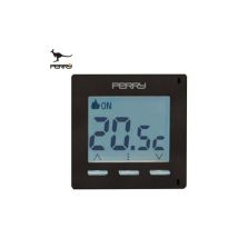 Termostato Digitale da Incasso 2 Moduli – Display LCD Retroilluminato – Gestione Avanzata della Temperatura – Compatibile con BTicino e Vimar