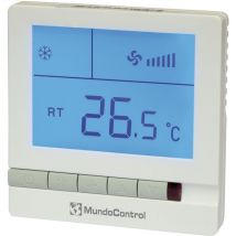 Mundocontrol - Termostato para fancoil pantalla retroiluminada