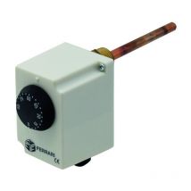 Termostato regolabile a immersione t.30+90°c attacco 1/2'x100