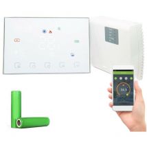 Beca - Termostato WiFi a Batteria BHT-8000RF-GAW Bianco - Bianco