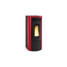 Extraflame - Stufa a Pellet Costanza Idro 17 Kw Bordeaux